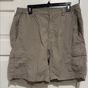 Men's Tan Cargo Shorts